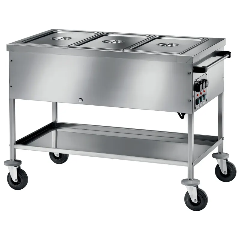 forcar-ct1760td-bain-marie-warmhaltewagen-edelstahl image 1