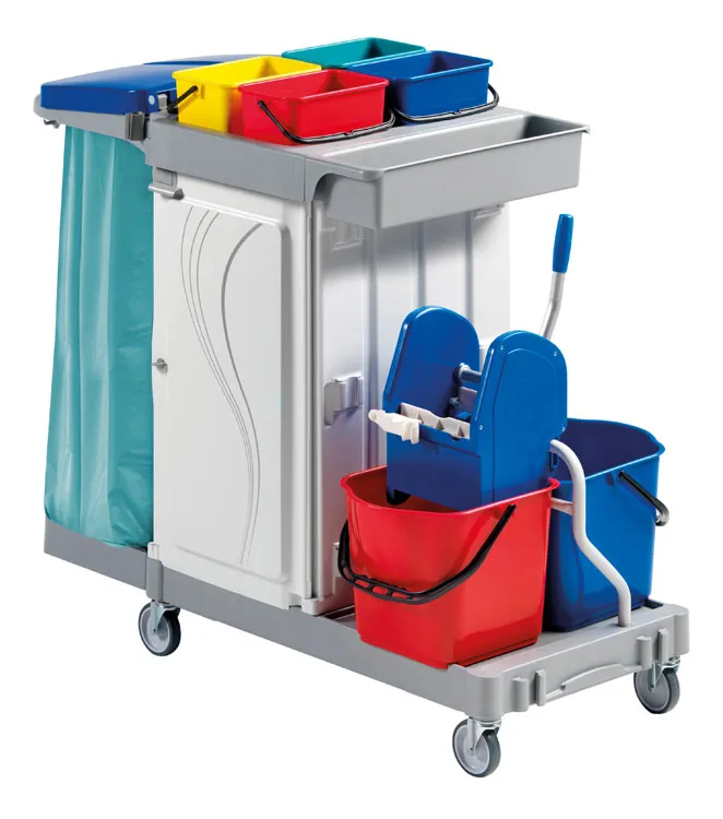 forcar-ca1616-reinigungswagen-housekeeping-presse image 1