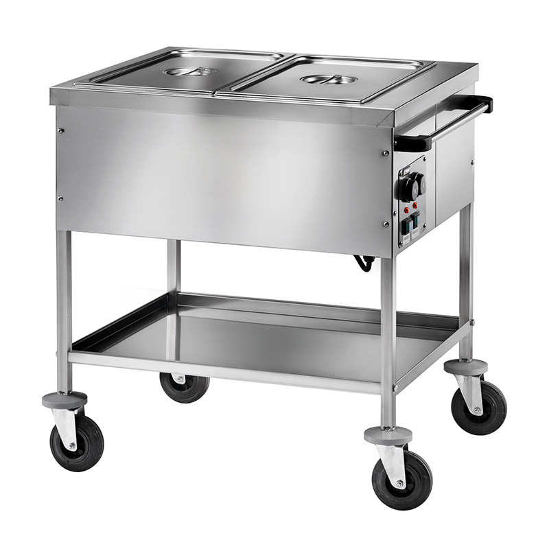 forcar-ct1758td-speisenwagen-bain-marie-edelstahl-warm image 1