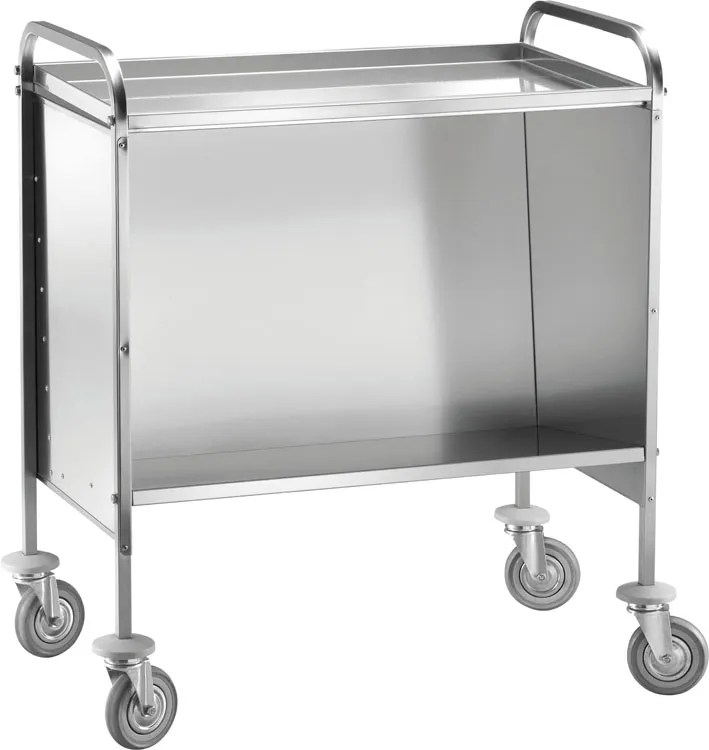 forcar-cp1441c-tellerwagen-servierwagen-edelstahl-mit-rollen image 1