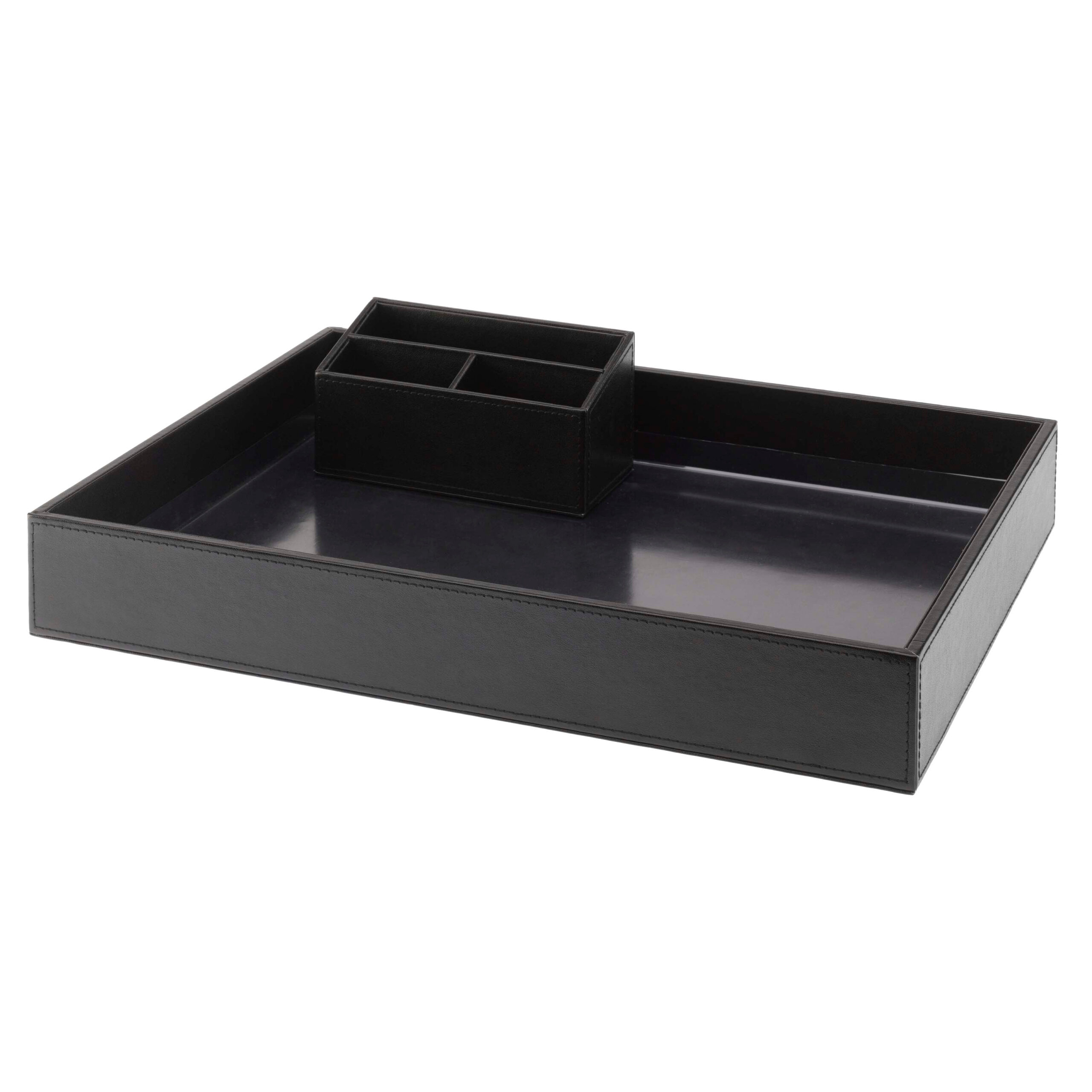 northmace-hotel-tablett-set-leder-optik-f-r-welcome-tray image 1