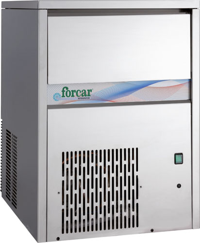 forcar-eco-line-gc100-eisbereiter-scherbeneis-edelstahl image 1