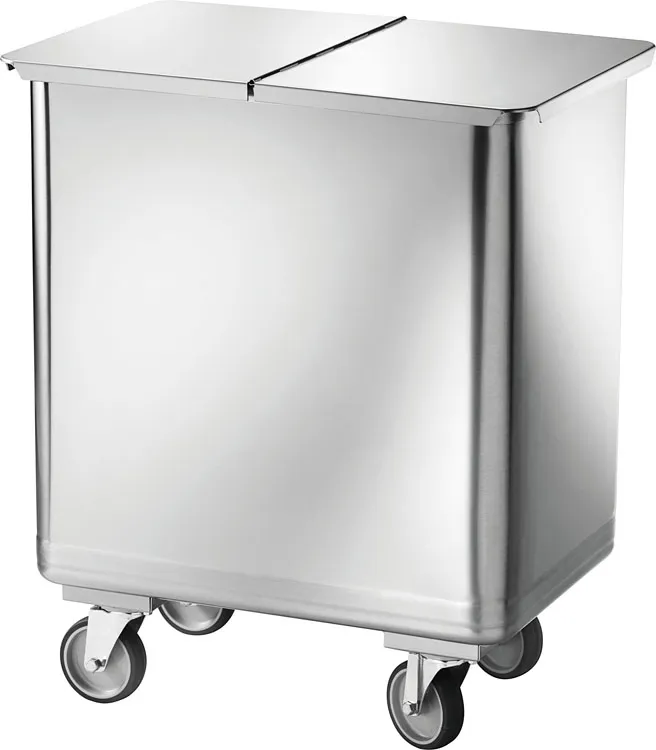 forcar-av4680-abfallbeh-lter-edelstahl-fahrbar-trichter image 1