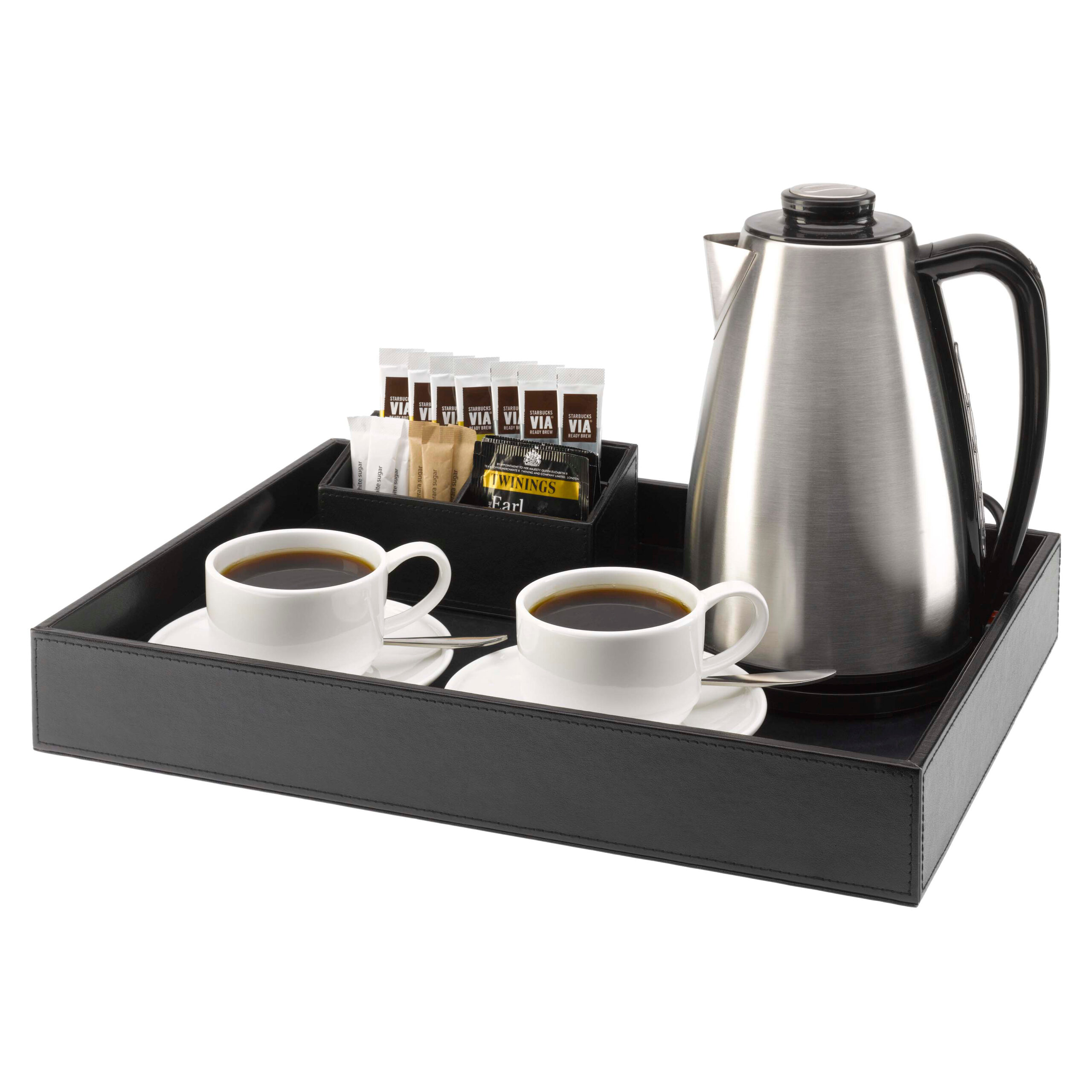 northmace-hotel-tablett-set-leder-optik-f-r-welcome-tray image 2