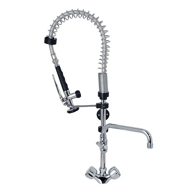 forcar-duschgruppe-mischbatterie-wasserhahn-gastro-edelstahl image 1