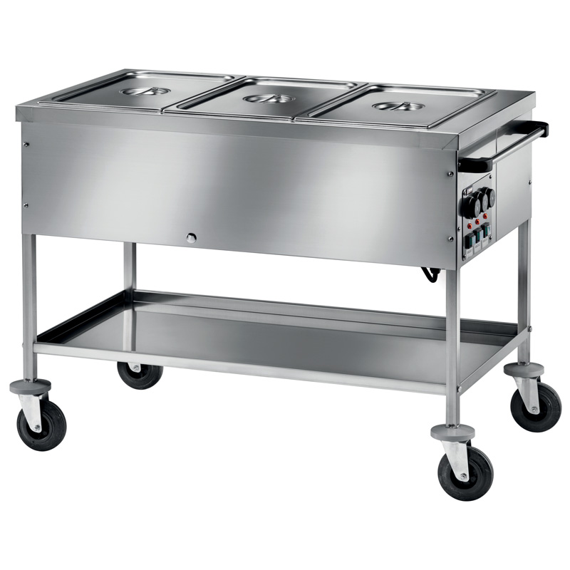 forcar-ct1760td-bain-marie-warmhaltewagen-edelstahl image 1