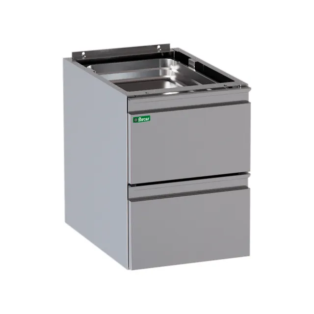 forcar-cassettiere-schubladenblock-edelstahltisch-3-schubladen image 1