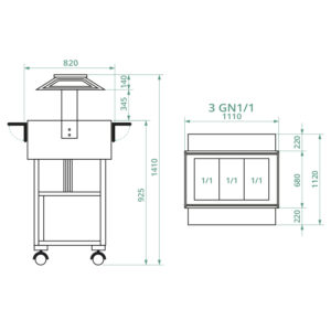 forcar-clr2786nbt-k-hlwagen-holz-tieftemperatur image 4