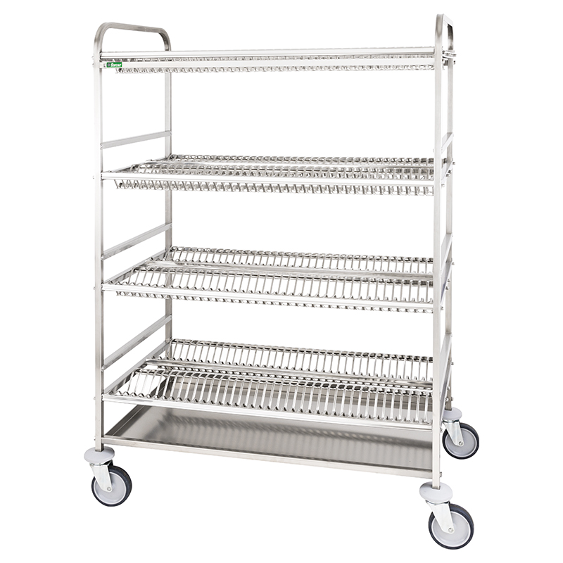 forcar-ca1401-geschirrwagen-edelstahl-teller-gl-ser image 1