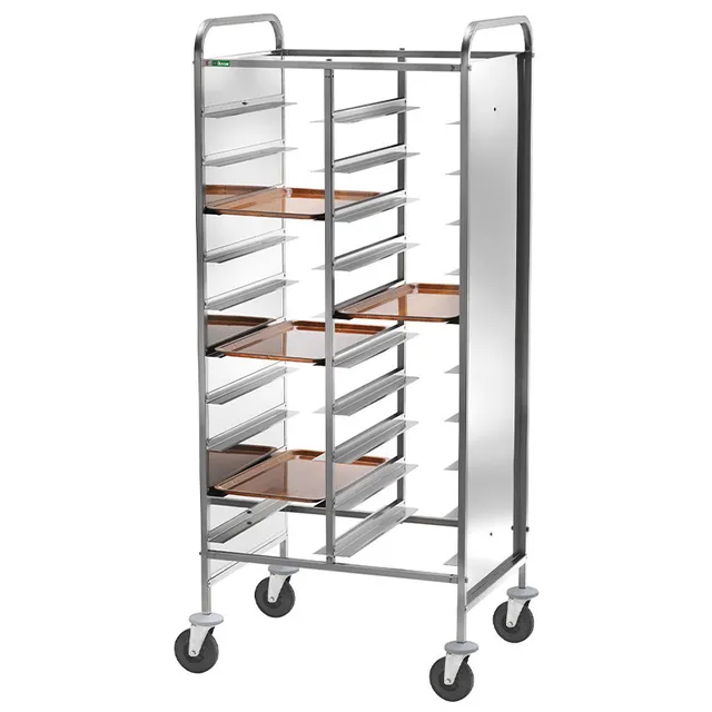 forcar-ca1461r-tablettwagen-edelstahl-gn-1-1-mit-rollen image 1