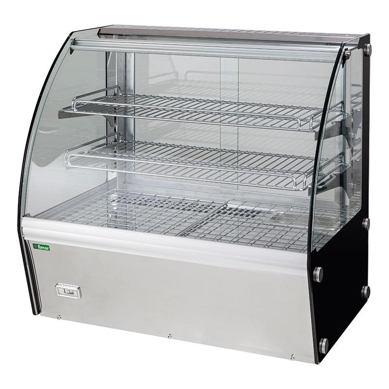 forcar-vph120-warmhaltevitrine-edelstahl-mit-gitter image 1