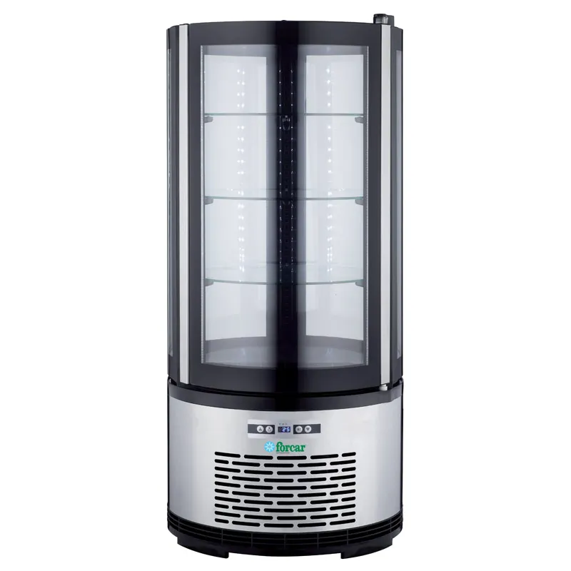 forcar-arc100b-torten-k-hlvitrine-rund-glas-ventiliert image 1