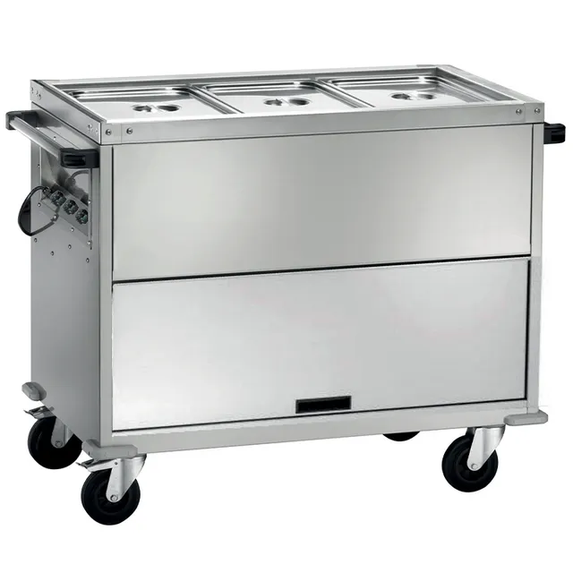 forcar-ct1771td-bain-marie-w-rmewagen-edelstahl-fahrbar image 1