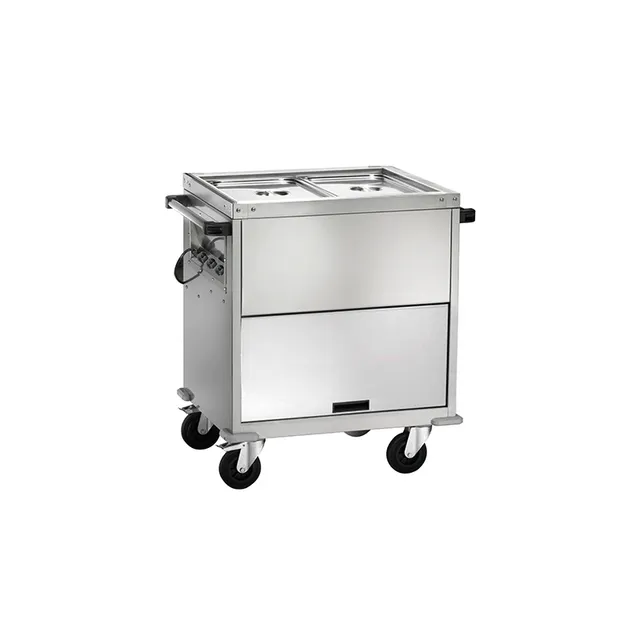 forcar-ct1766td-bain-marie-wagen-edelstahl-beheizt image 1