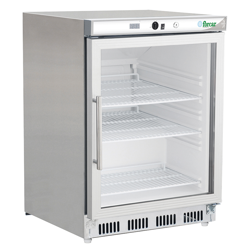 forcar-g-er200gss-gewerbek-hlschrank-statisch-edelstahl image 1