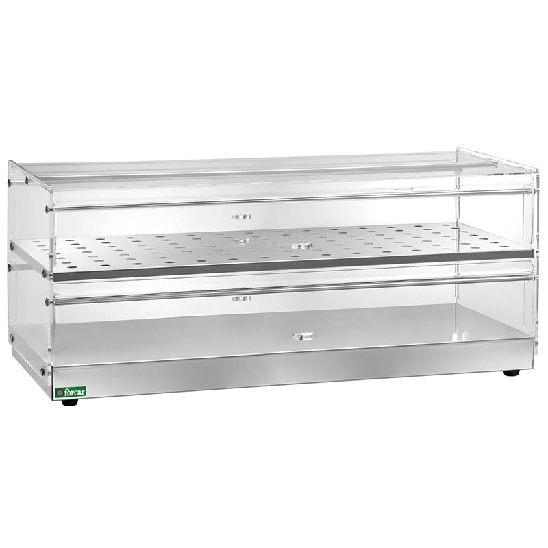 forcar-vbn4786-neutrale-vitrine-thekenvitrine-edelstahl image 1