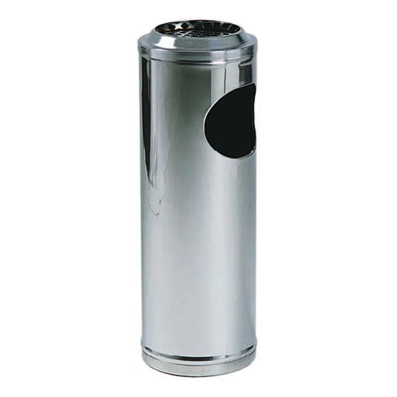 forcar-av4650-abfalleimer-mit-ascher-chromgitterdeckel image 1