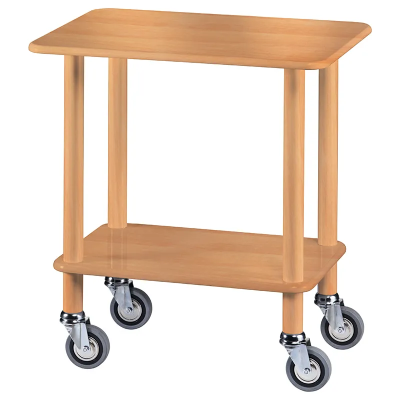 forcar-cl903-servierwagen-holz-mit-gummikante image 1