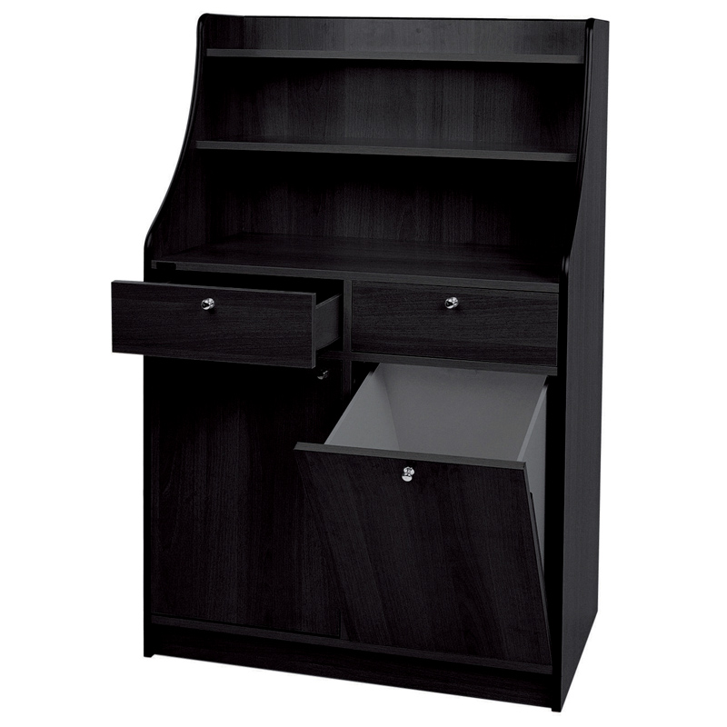 forcar-ml3150st-servierwagen-holz-hoch-doppelt-besteck image 1