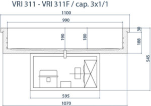 forcar-g-vri311-einbau-k-hlwanne-edelstahl-gn image 5