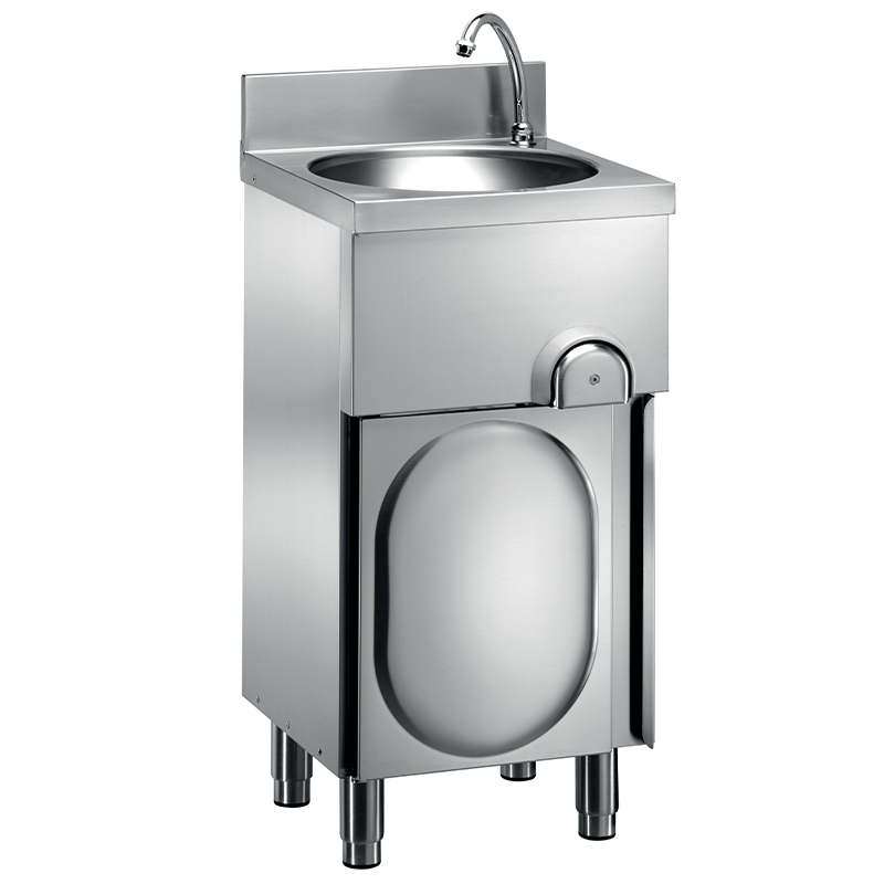 forcar-lm48m-handwaschbecken-edelstahl-kniebedienung image 1