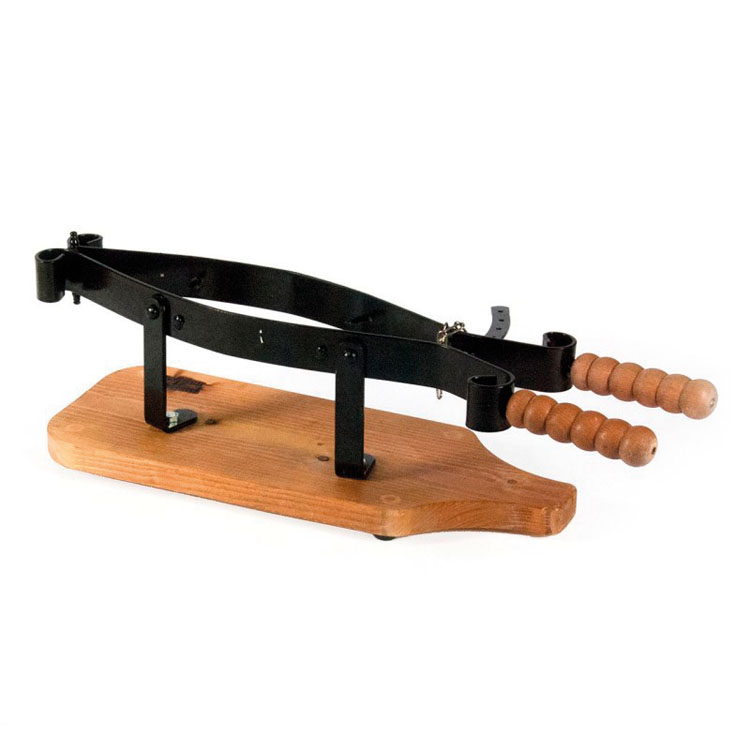 forcar-av4515-schinkenhalter-edelstahl-holz image 1