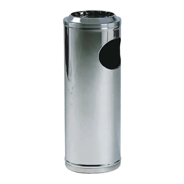 forcar-av4651-abfalleimer-mit-ascher-chromgitterdeckel image 1