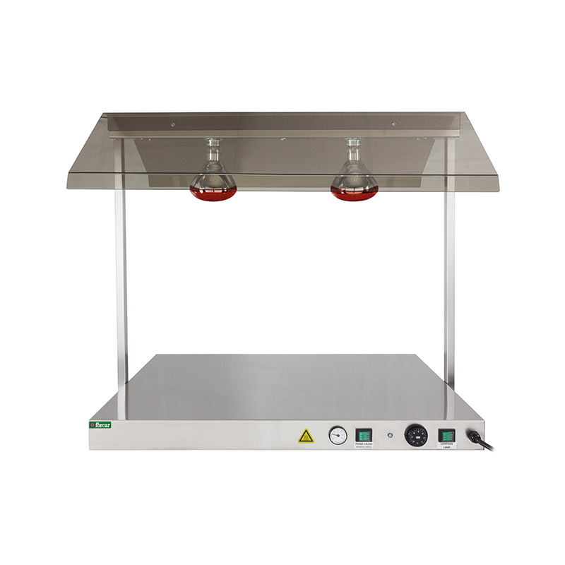 forcar-pci4712-infrarotlampe-warmhalteplatte-edelstahl image 1