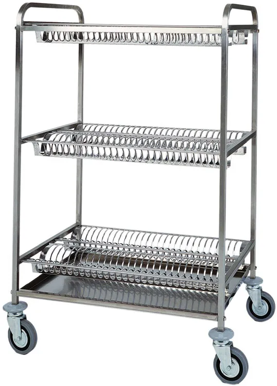 forcar-ca1399-servierwagen-edelstahl-geschirr-abtropf image 1