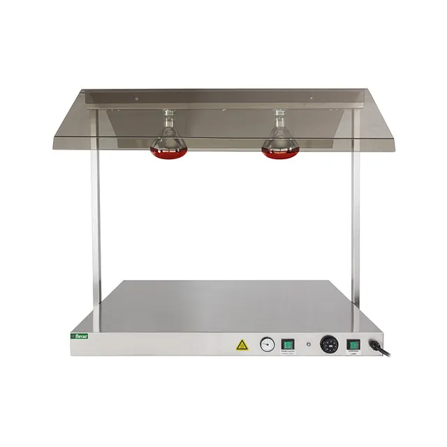 forcar-pci4712-infrarotlampe-warmhalteplatte-edelstahl image 1