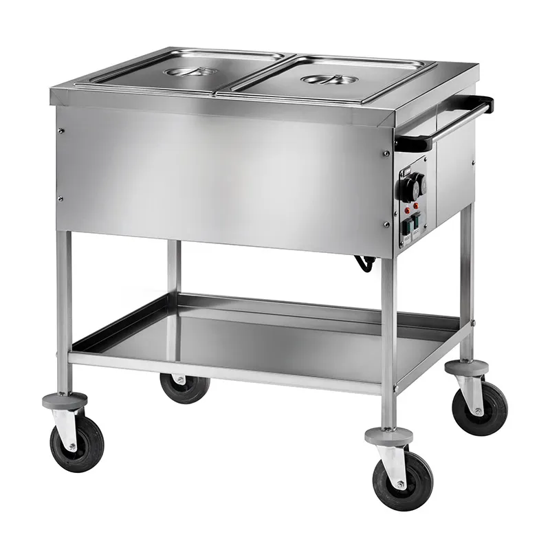 forcar-ct1758td-speisenwagen-bain-marie-edelstahl-warm image 1