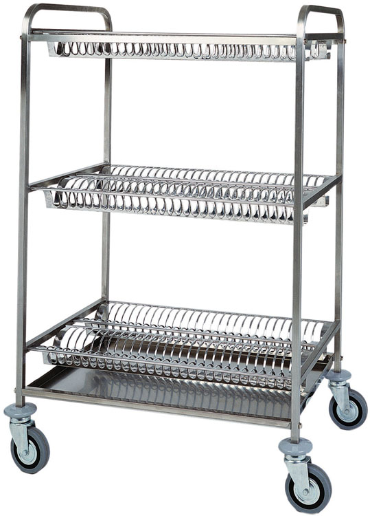 forcar-ca1399-servierwagen-edelstahl-geschirr-abtropf image 1
