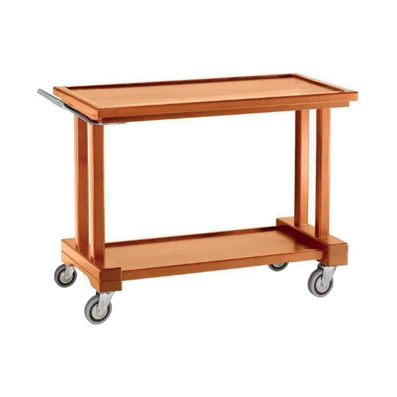 forcar-lp1000-servierwagen-holz-mit-plattenhalter image 1
