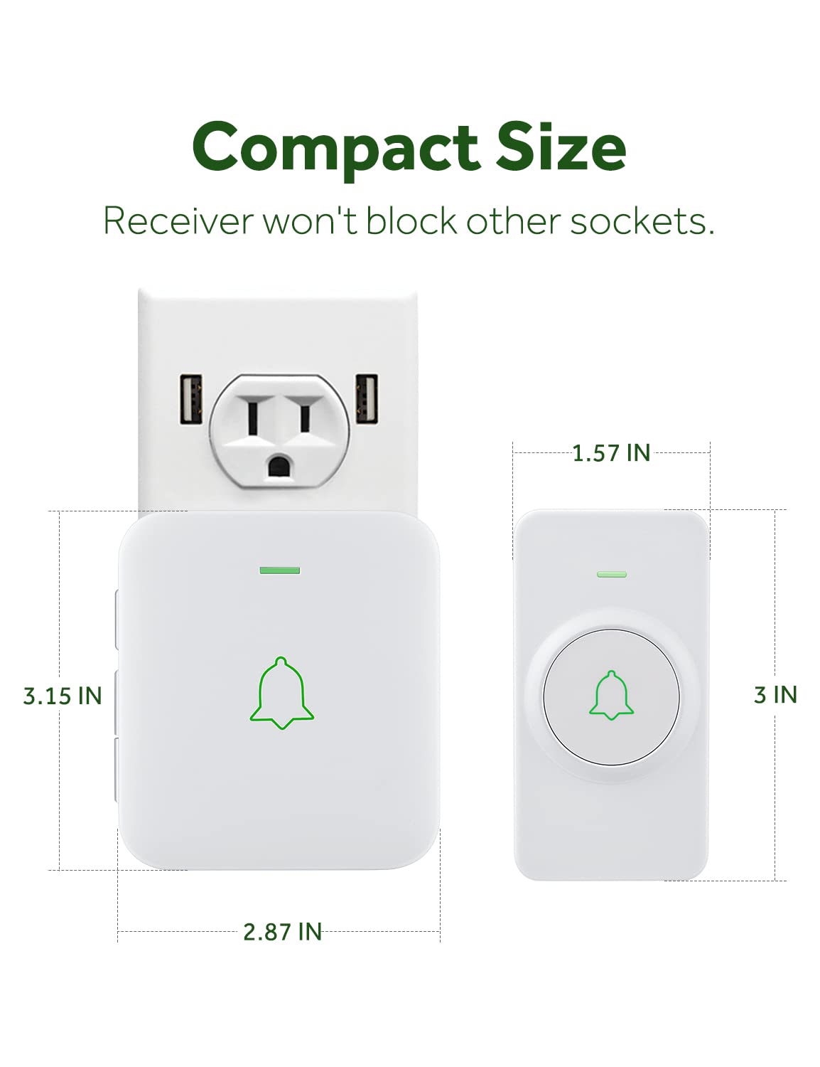 avantek-wireless-doorbell-cw-12-funkklingel-wei-2-empf-nger-115db image 5