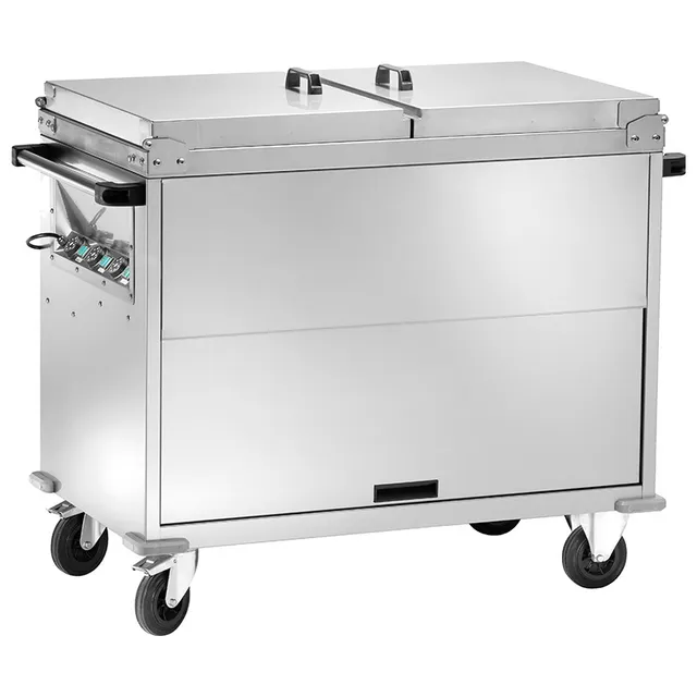 forcar-ct1765td-bain-marie-wagen-edelstahl image 1