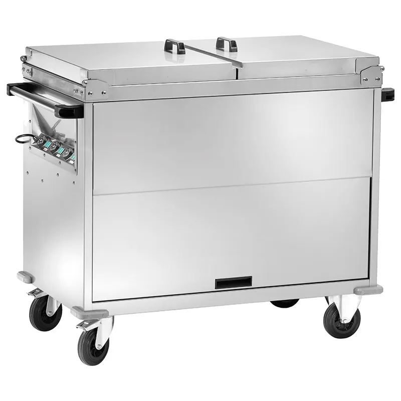 forcar-ct1765td-bain-marie-wagen-edelstahl image 1