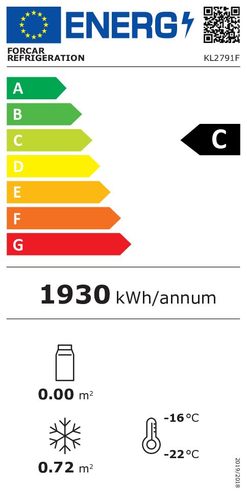 forcar-glass-line-kl2791f-weink-hlschrank-statisch-gastro image 7