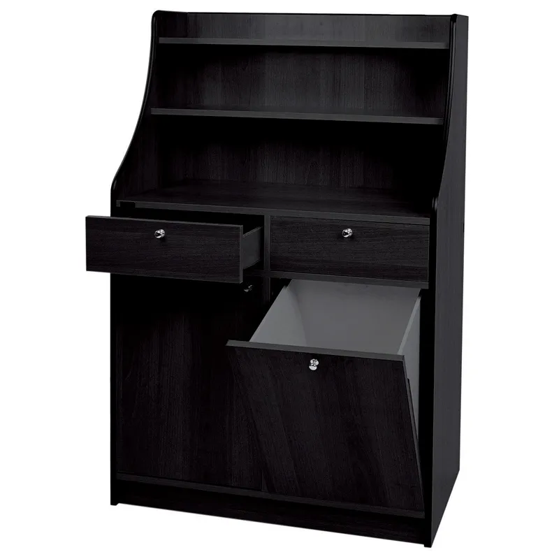 forcar-ml3150st-servierwagen-holz-hoch-doppelt-besteck image 1