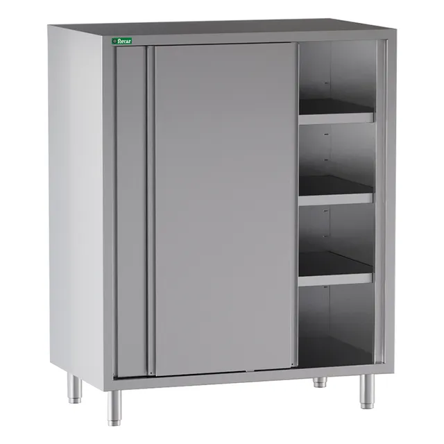 forcar-edelstahlschrank-schiebet-ren-600-700-mm-tief image 1