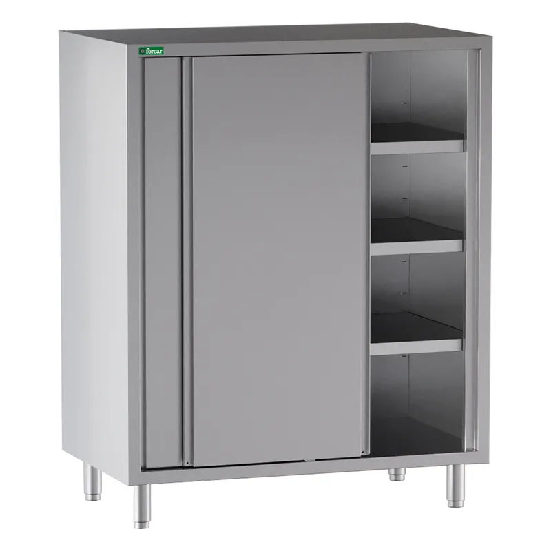 forcar-edelstahlschrank-schiebet-ren-600-700-mm-tief image 1