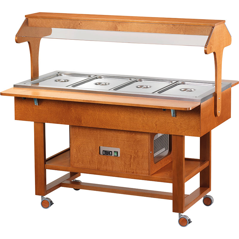 forcar-elr2825bt-k-hlvitrine-holz-niedertemperatur image 1